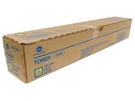 Genuine Konica Minolta TN-626Y C450i C550i C650i Yellow Toner Cartridge 28K Prints ACV1230