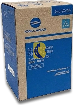 Genuine Konica Minolta TNP79C Cyan Toner Cartridge AAJW450 9,000 Print