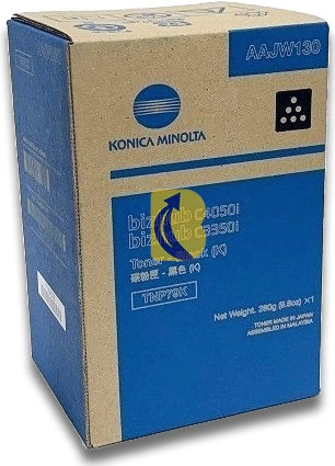 Genuine Konica Minolta TNP79K Black Toner Cartridge AAJW190 13,000 Print