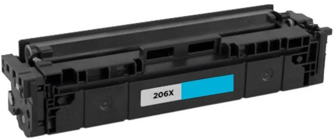 HP 206X W2111X Compatible Cyan Toner Cartridge *With New Chip* 2,450 print