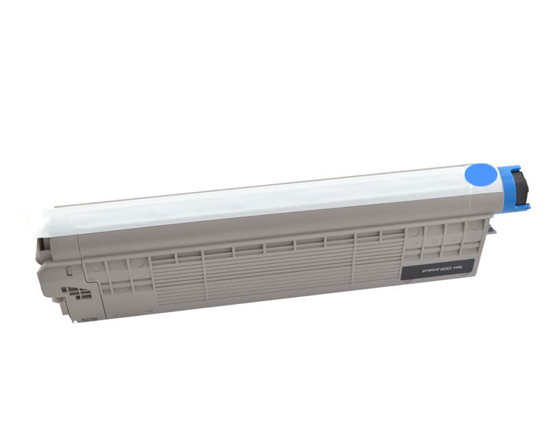 OKI MC853 Refilled Cyan Toner Cartridge 45862843 7,300 Page