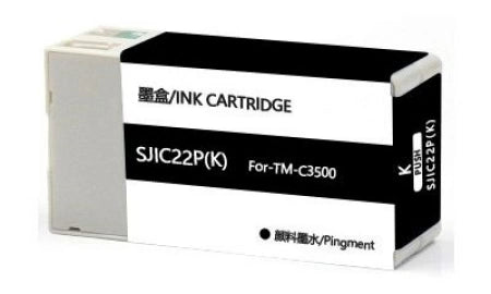 Epson SJIC22P(K) Compatible Black Ink Cartridge (C33S020577)