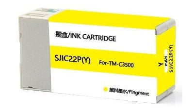 Epson SJIC22P(Y) Compatible Yellow Ink Cartridge (C33S020583)