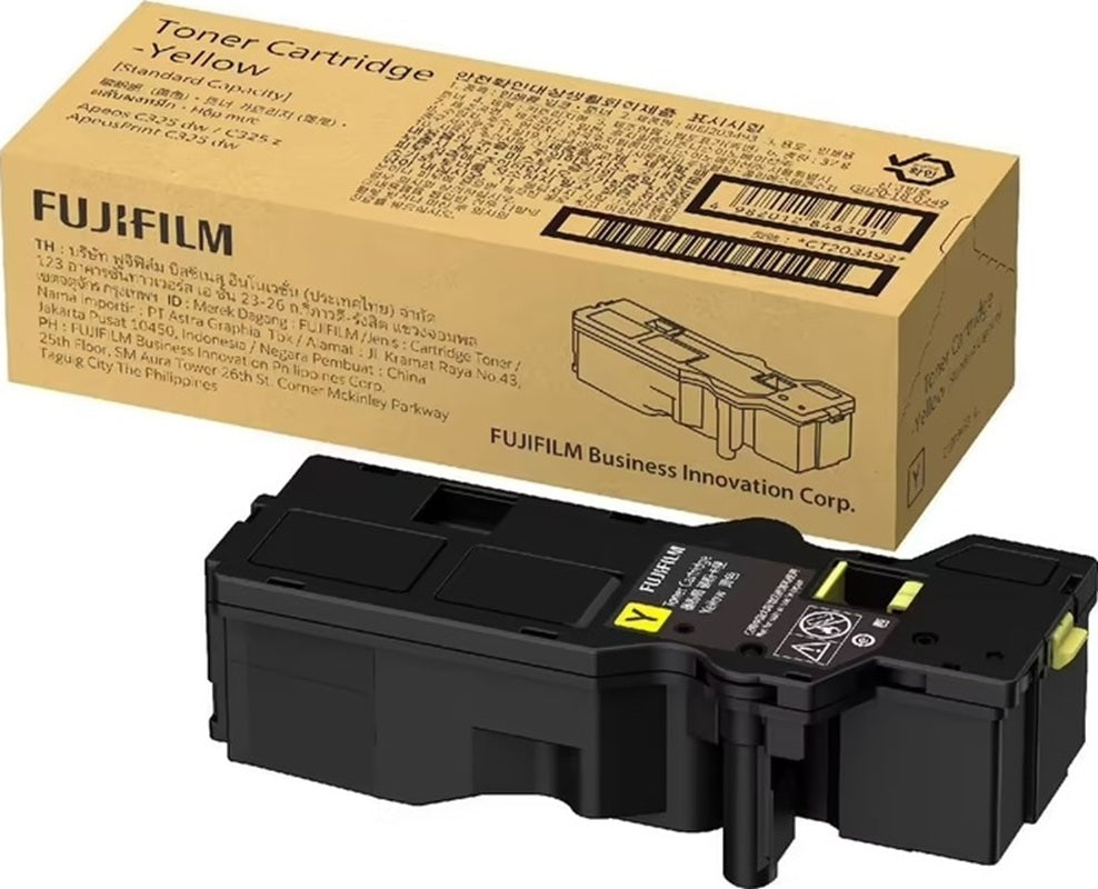 Genuine Fujifilm CT203389 Yellow Toner Cartridge ApeosPro C810 - C750 - C650 (Greif) 25,000 Print