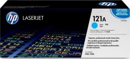 HP 121A C9701A Cyan Genuine Toner Cartridge 4,000 Prints