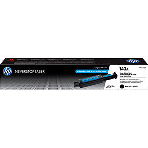 2 X HP 143A W1143A Neverstop Black Toner Reload Kit 2,500 Print