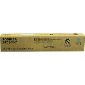 Genuine Toshiba 2050C-2550C TFC30C Cyan Toner Cartridge 28,000 Print