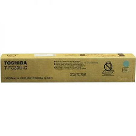 Genuine Toshiba 2050C-2550C TFC30C Cyan Toner Cartridge 28,000 Prints