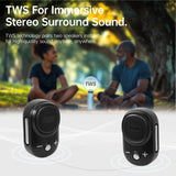 Divoom Itour-S Portable Bluetooth Speaker - Black