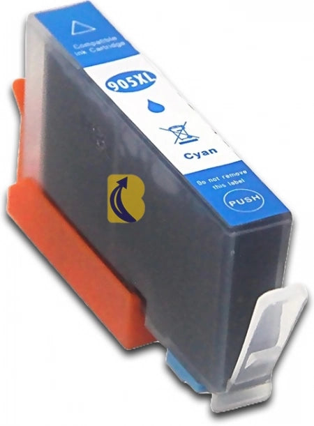 HP 905XL T6M05AA Compatible Cyan Ink Cartridge 825 Prints