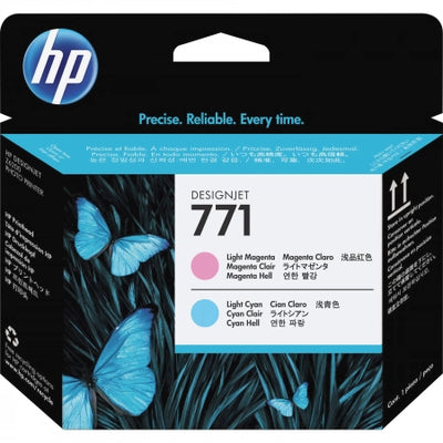 Genuine HP 771 CE019A Light Magenta and Light Cyan Printhead