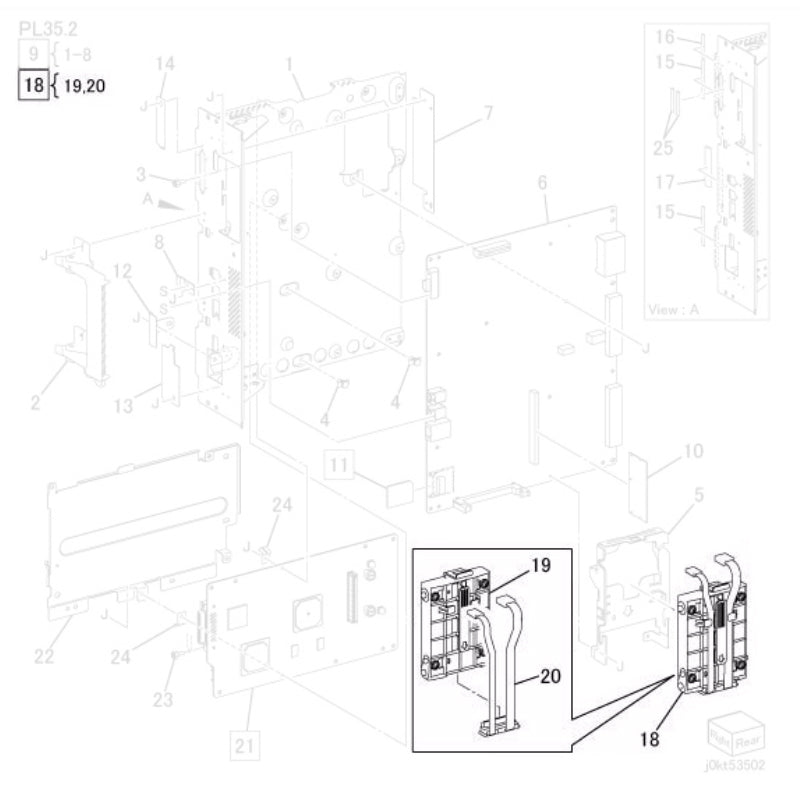Genuine Fuji Xerox 101K65640 HDD (AP/DC IV C5575 C4475 C3375 C2275)