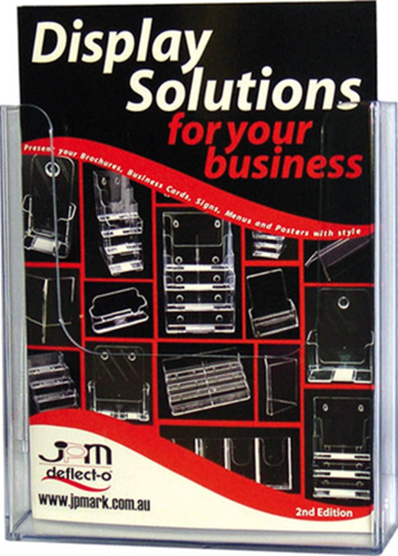 Deflect-O A4 Wall Mount Brochure Holder 39610