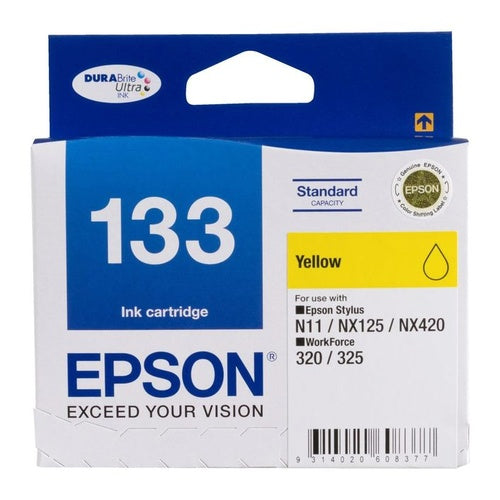 Epson T1334 Yellow Genuine Ink Cartridge #C13T133492 300 Print