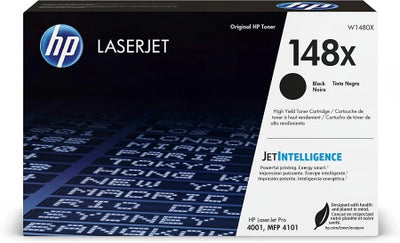 Genuine HP 148X W1480X Black Toner Cartridge 9,500 Prints