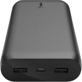 Belkin 20000mAh USB-C/USB-A Fast Charge 15W Power Bank/Port Battery Box 17H