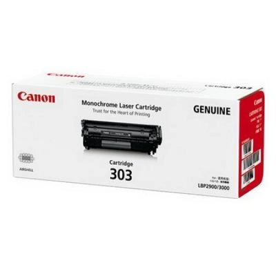 Genuine Canon CART303 Black Toner Cartridge 2,000 Prints