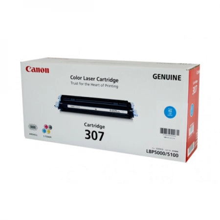 Genuine Canon CART307C Cyan Toner Cartridge 2,000 Prints