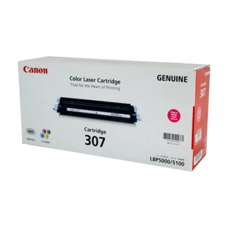 Genuine Canon CART307M Magenta Toner Cartridge 2,000 Prints
