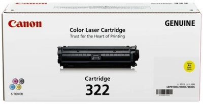 Genuine Canon CART322Y Yellow Toner Cartridge ~ 7500 Pages
