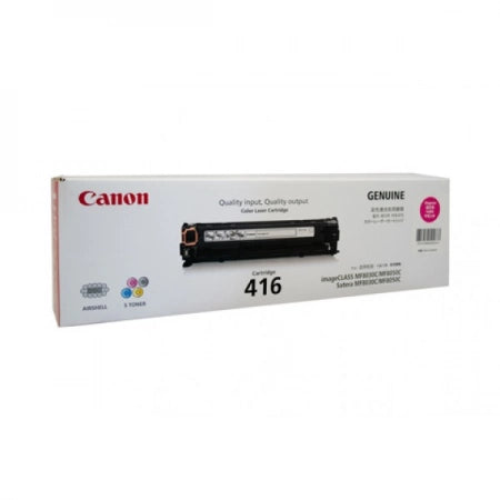 Genuine Canon CART416M Magenta Toner Cartridge 1,500 Prints