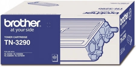 Genuine Brother TN3290 Black  Toner Cartridge 8K Print Yield