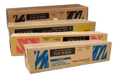 4 Pack Genuine Fuji Xerox C240 CT200206-CT200209 Toner Cartridges [1BK,1C,1M,1Y]