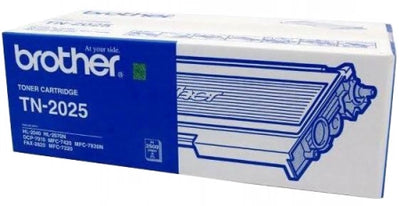 Genuine Brother TN-2025 Black Toner Cartridge 2.5K Print Yield