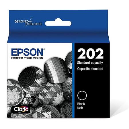Epson 202 C13T02N192 Black Genuine Ink Cartridge 210 Print