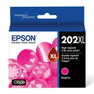 Genuine Epson 202XL Magenta Ink Cartridge 470 Prints