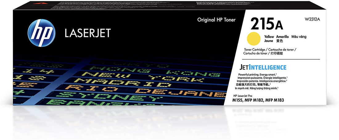 Genuine HP 215A W2312A Yellow Toner Cartridge 850 page
