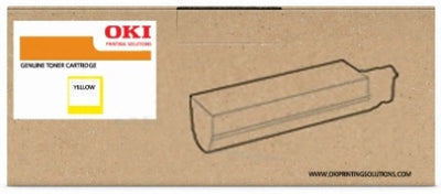Genuine OKI C834 46861309 Yellow Toner Cartridge ~ 10,000 Pages