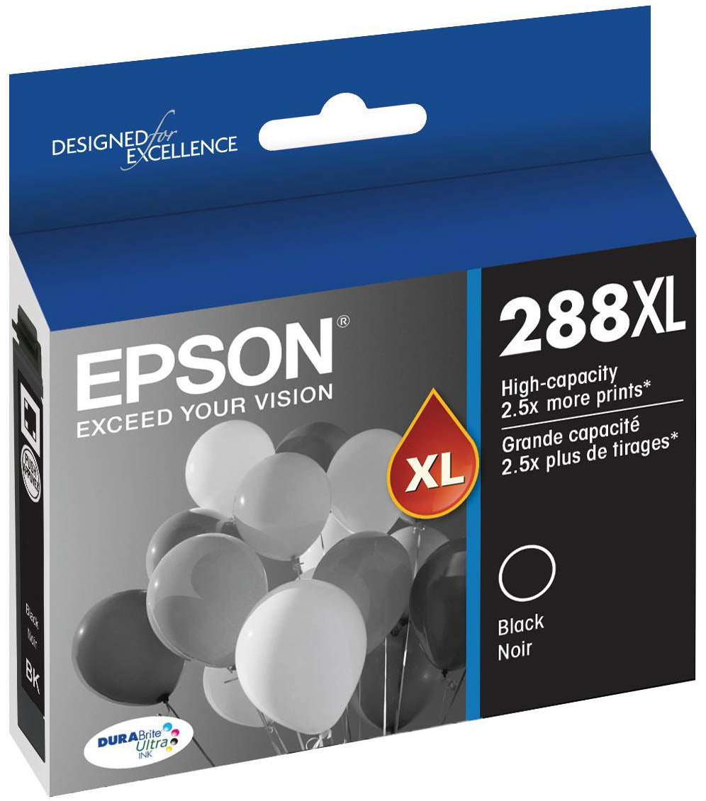 Epson 288XL C13T306192 Black Genuine High Yield Inkjet Cartridge