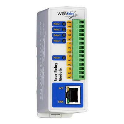 External IP Relay  4 Outputs PoE  28V 1A (SPDT)