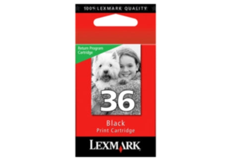 Lexmark 18C2130AAN 36 Black Genuine Toner Cartridge 175 Yield