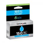 Lexmark 150 14N1608AAN Genuine Cyan Ink Cartridge 200 Print Yield