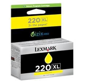Lexmark 14L0177AAN 220XL 4000 5500 Yellow Genuine Toner Cartridge 1,600 Yield