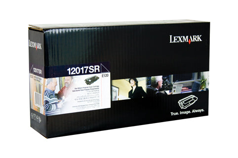 Lexmark E120N 12017SR Genuine Prebate Black Toner Cartridge 2K Print Yield