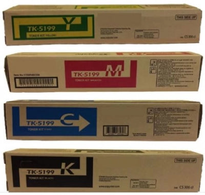 4 Pack Kyocera TASKalfa 306ci / 307ci / 308ci  Genuine Toner Cartridge Set [1BK,1C,1M,1Y]
