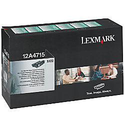 Lexmark 12A4715 Genuine Toner Cartridge 12,000 page