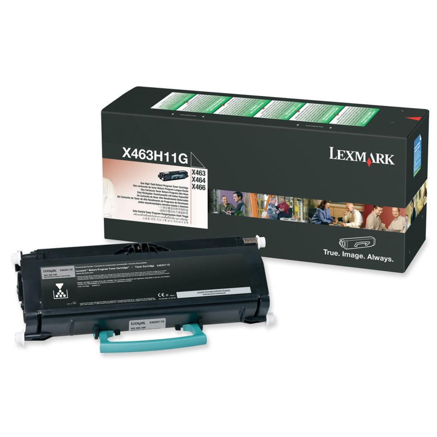 Lexmark X463H11G Black Genuine Toner Cartridge 9,000 Pages