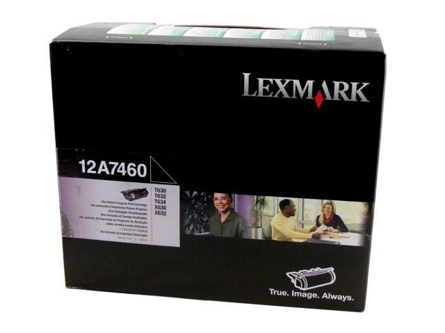 Lexmark 12A7460 Black Genuine Toner Cartridge 5K Print Yield