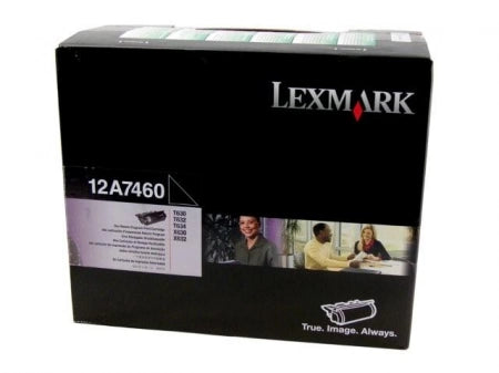 Lexmark 12A7460 Black Genuine Toner Cartridge 5K Print Yield