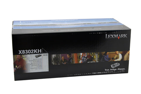 Lexmark X8302KH Genuine Toner Cartridge 30,000 pages