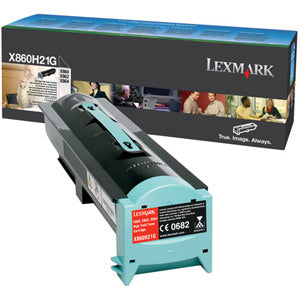 Lexmark X860H21G Black Genuine Toner Cartridge 35,000 pages