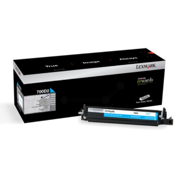 Genuine Lexmark 70C0D20 Cyan Developer Unit 40,000 Yield
