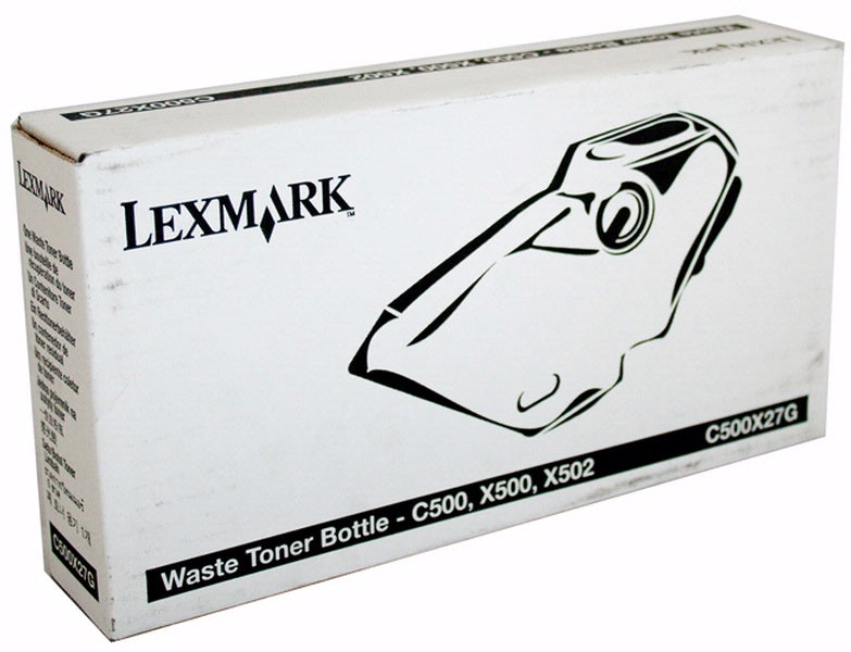 Lexmark C500X27G Genuine Waste Toner Bottle 30,000 Yield