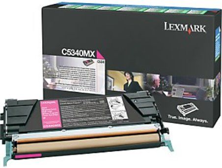 Lexmark C5340MX Magenta Genuine Toner Cartridge 7K Print Yield