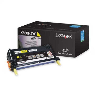 Lexmark X560H2YG Yellow Genuine Toner Cartridge 10,000 pages