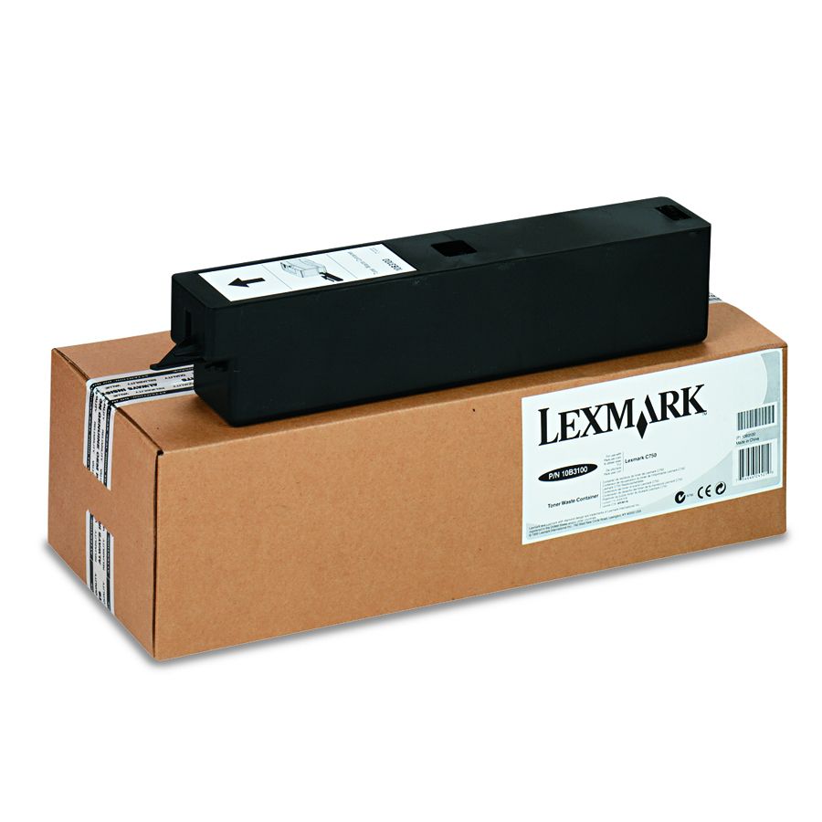 Lexmark 10B3100 Genuine Waste Toner BK-180,000 CL-50,000 Yield